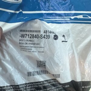 NOS Genuine OEM Ford W712840-S439 Front Lower Control Arm Bolt 07-12 Fusion MKZ