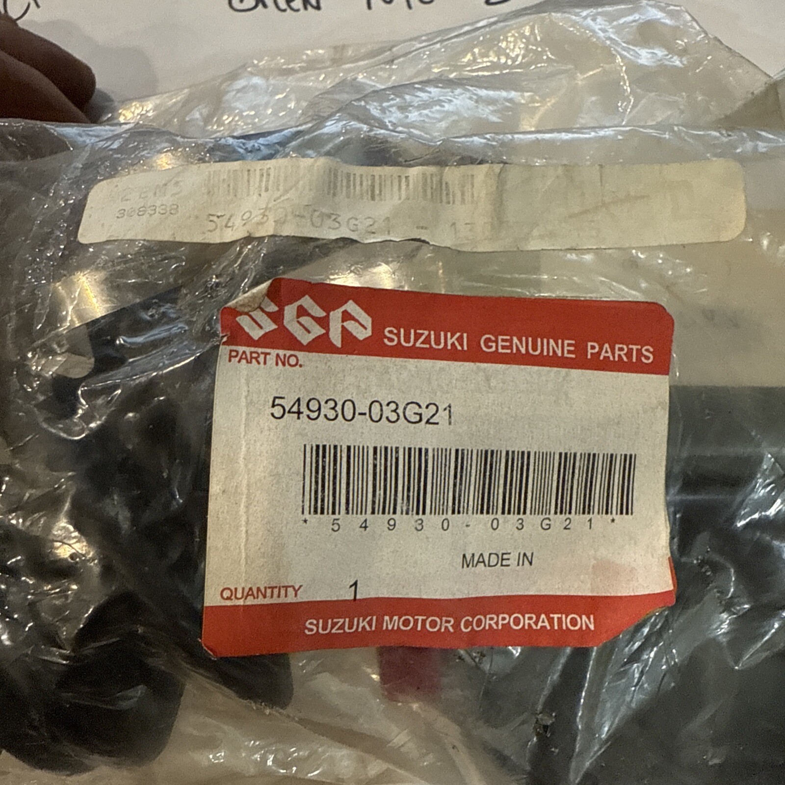 NOS OEM Suzuki Outer Boot Set 2003-07 LT-F500 Vinson 4WD ATV 54930-03G21 - Image 3