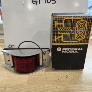 NOS ~ Signal-Stat 1100 SAE L P2 PC 90 Armored RED Marker Light w/Gasket ~ Steel