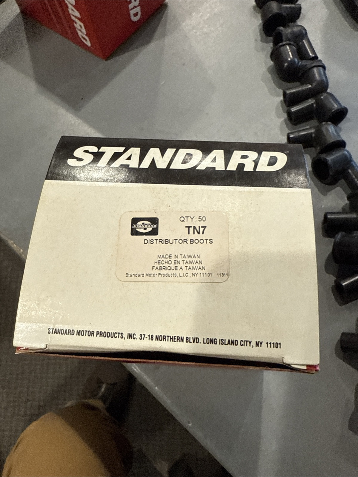 NOS Standard TN7 Distributor Boots Pack Of 77 Assorted - Image 3