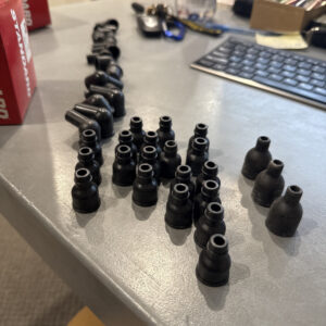 NOS Standard TN7 Distributor Boots Pack Of 77 Assorted