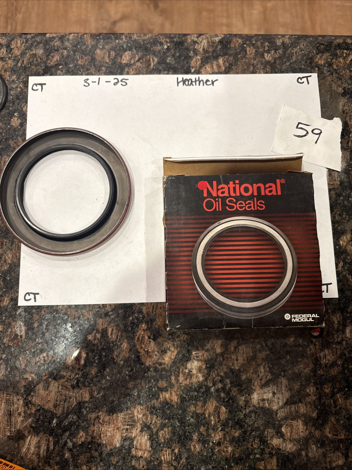 National Oil Seals Federal Mogul 6358
