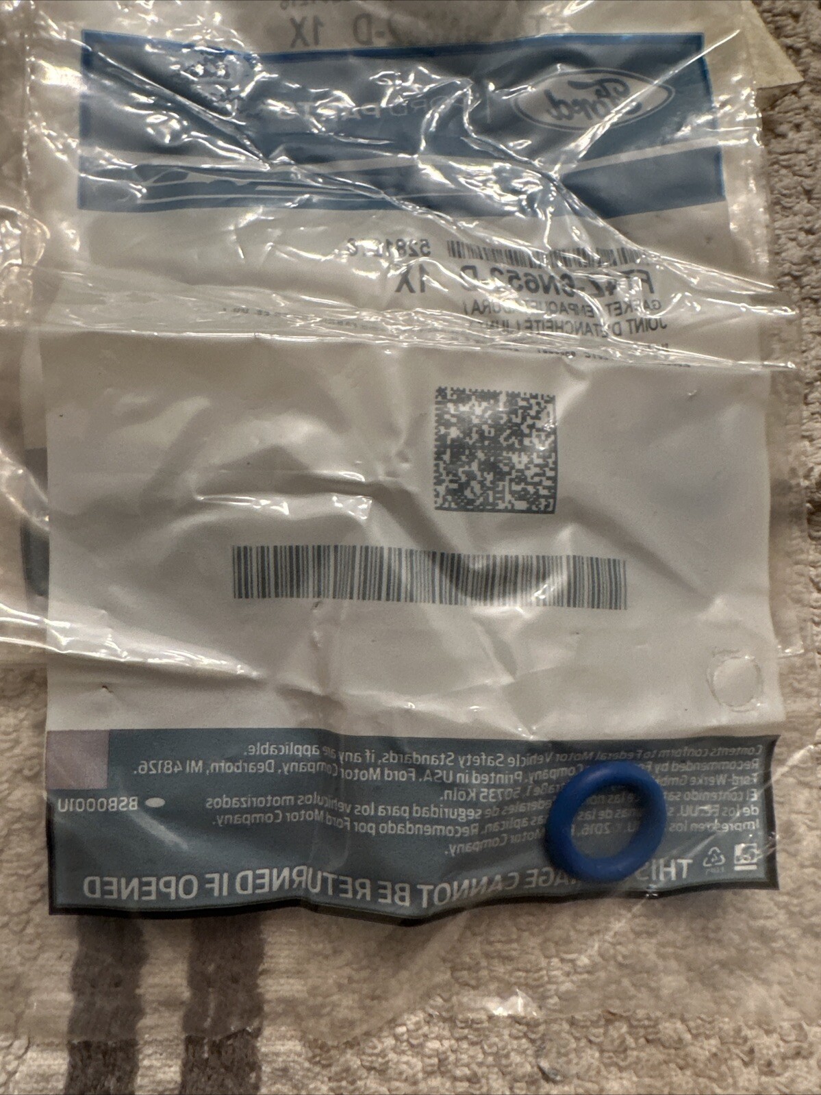 New Ford OEM Water Inlet Tube O-Ring FT4Z-6N652-D - Image 3