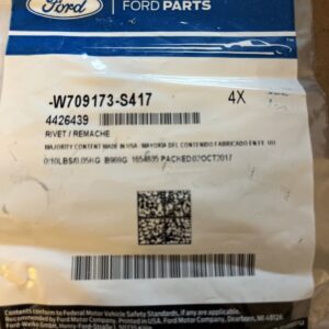 New Genuine Ford Rivet - Blind W709173S417 / W709173-S417 OEM *4PC