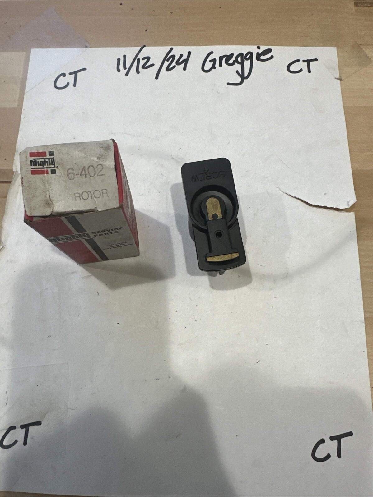 New Mighty Auto Parts Distributor Rotor 6-402