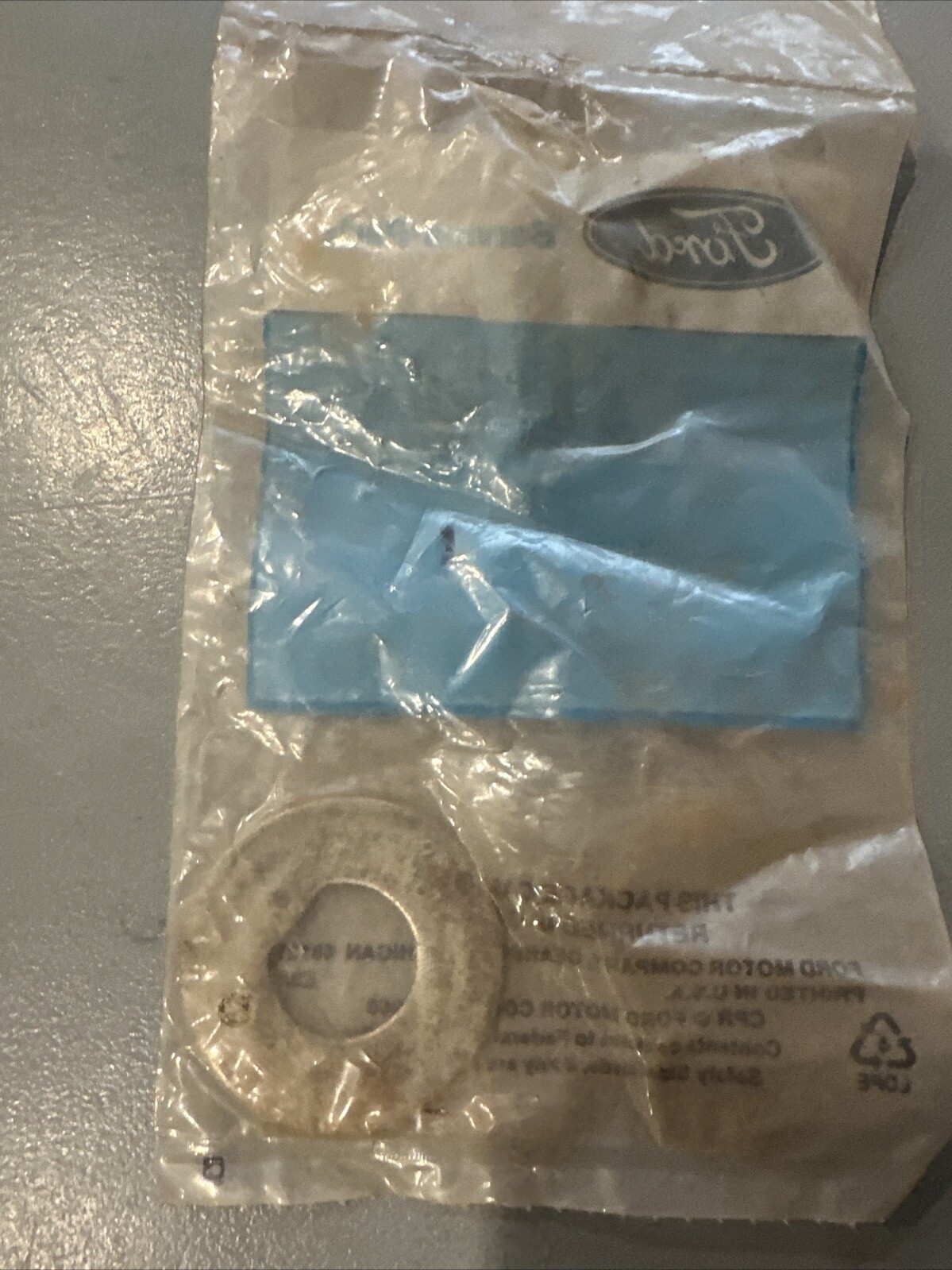 New OEM Ford D3TZ-1195-B Spindle Nut Washer NOS - Image 3