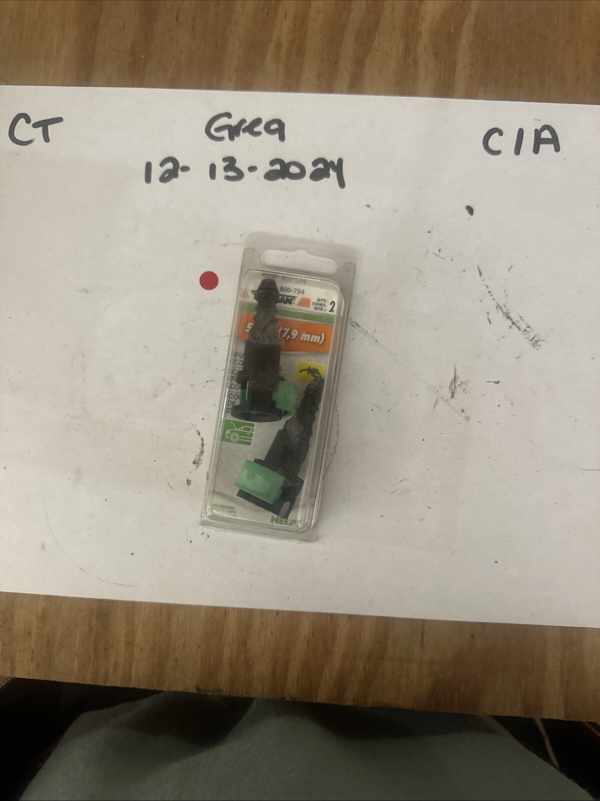 New OEM Parts Dorman OE Solutions Fuel Line Connector - 800-794 Pack Of 2