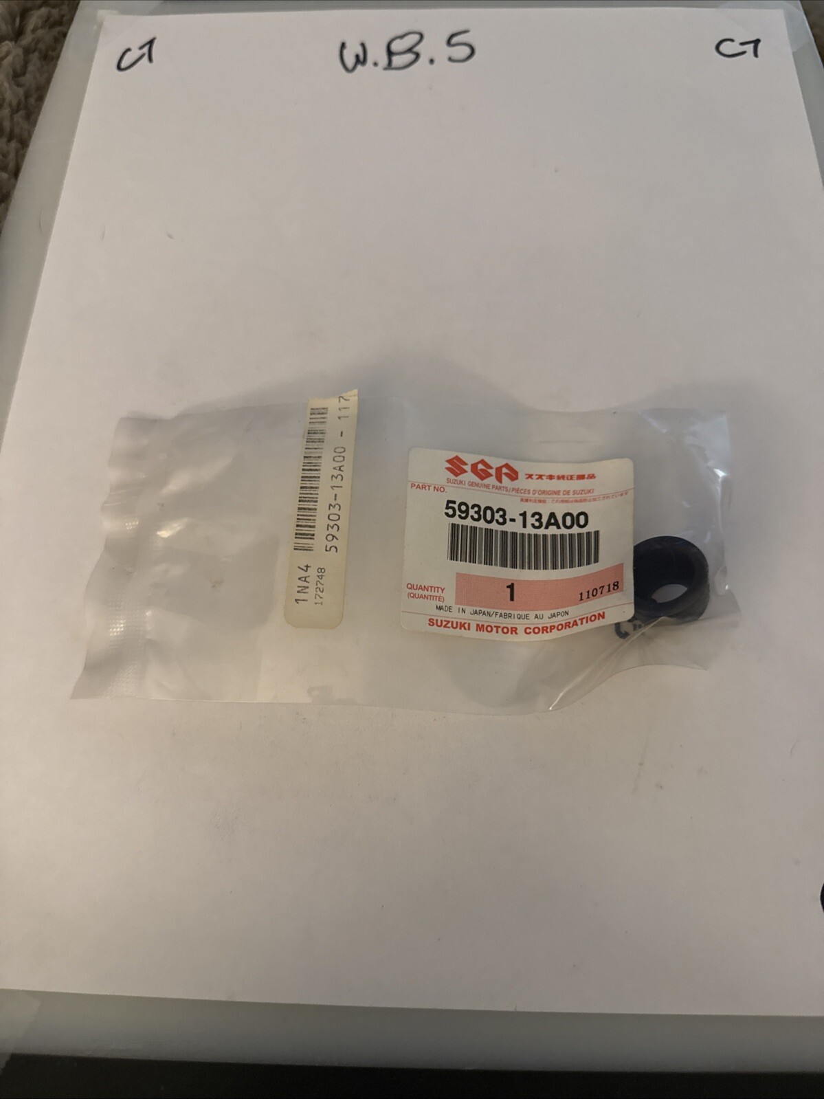 New OEM Suzuki 59303-13a00 Boot (G7AB)