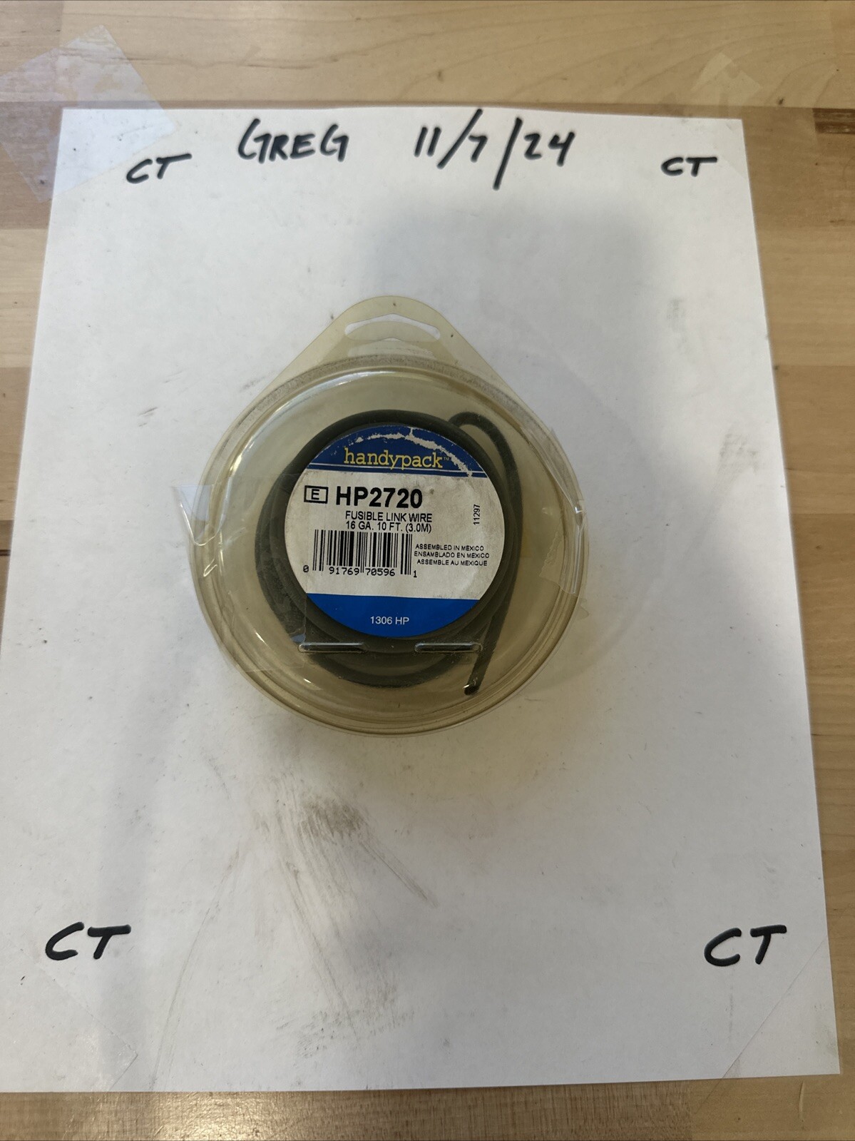 New SMP Handy Pack Primary Wire HP2720