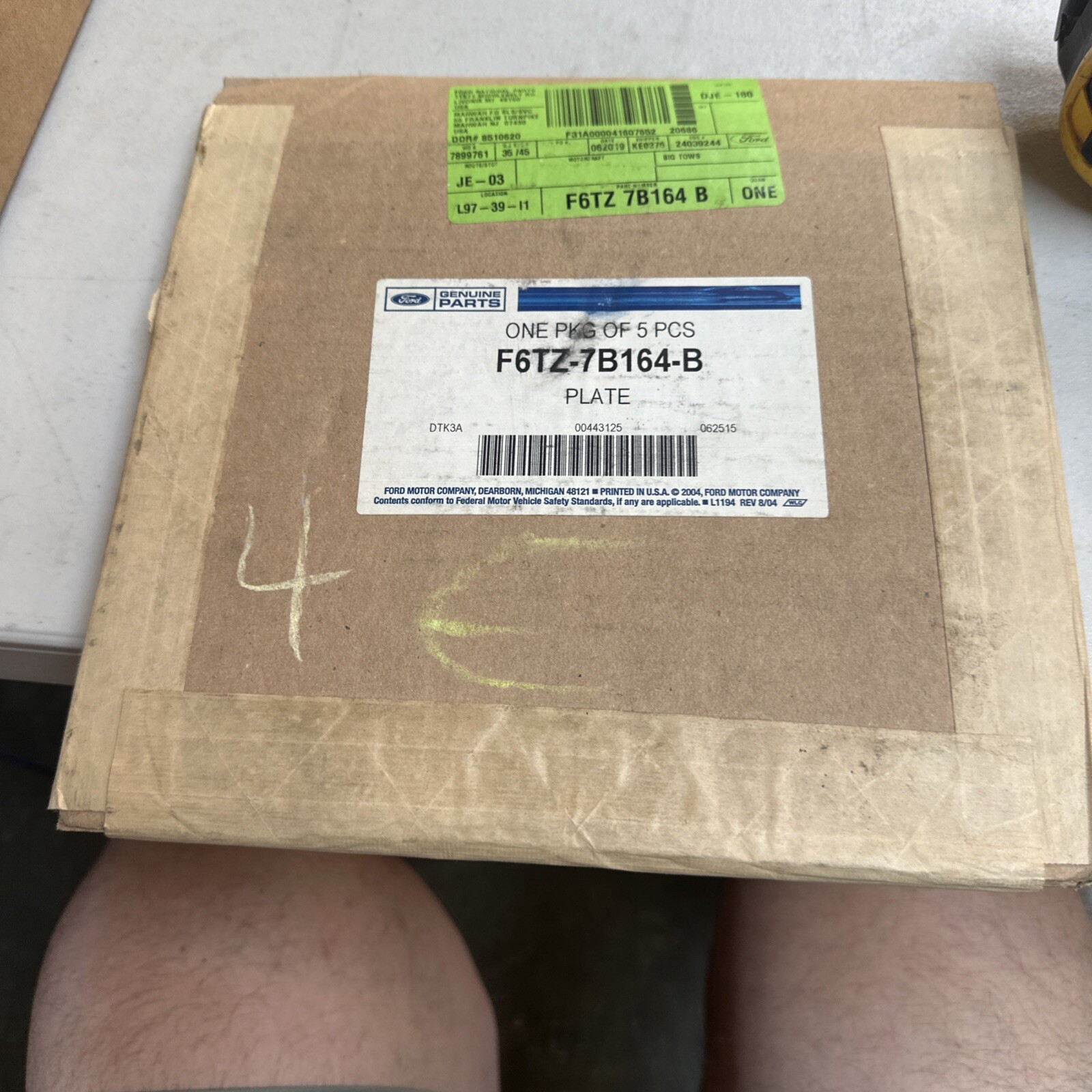 New Set of 5 Ford F6TZ-7B164-B Transmission Clutch Plate/Auto Trans Clutch Plate