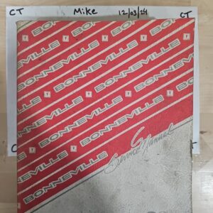 OEM 1989 Pontiac Bonneville Shop Service Repair Manual