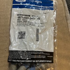 OEM FORD Transit Axle Rear Suspension Hub Bolt W714981-S439 --Package of 4