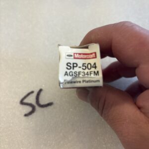 OEM Ford F-150 1998-08 Nickel Platinum Spark Plug AGSF34FM Motorcraft SP504