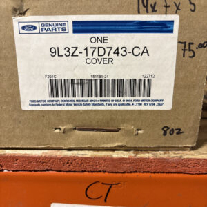 OEM Front Left Driver Mirror Cover Cap Chrome 09-14 Ford F-150 9L3Z17D743CA