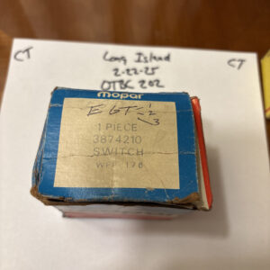OEM Mopar 1975 Dodge Chrysler Ply w/ V8 Throttle Positioner Speed Switch 3874210