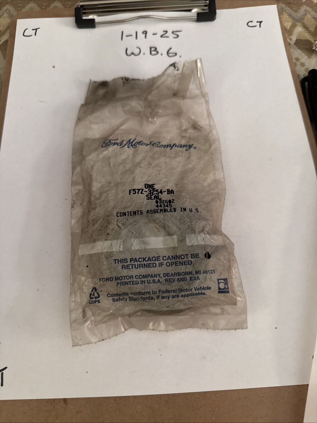 OEM NEW Axle Shaft Inner Joint Assembly Seal F57Z3254BA F57Z-3254-BA