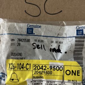 OEM NEW Front Door Hinge Bushing 00-05 GM 20429500 *sold Individually*