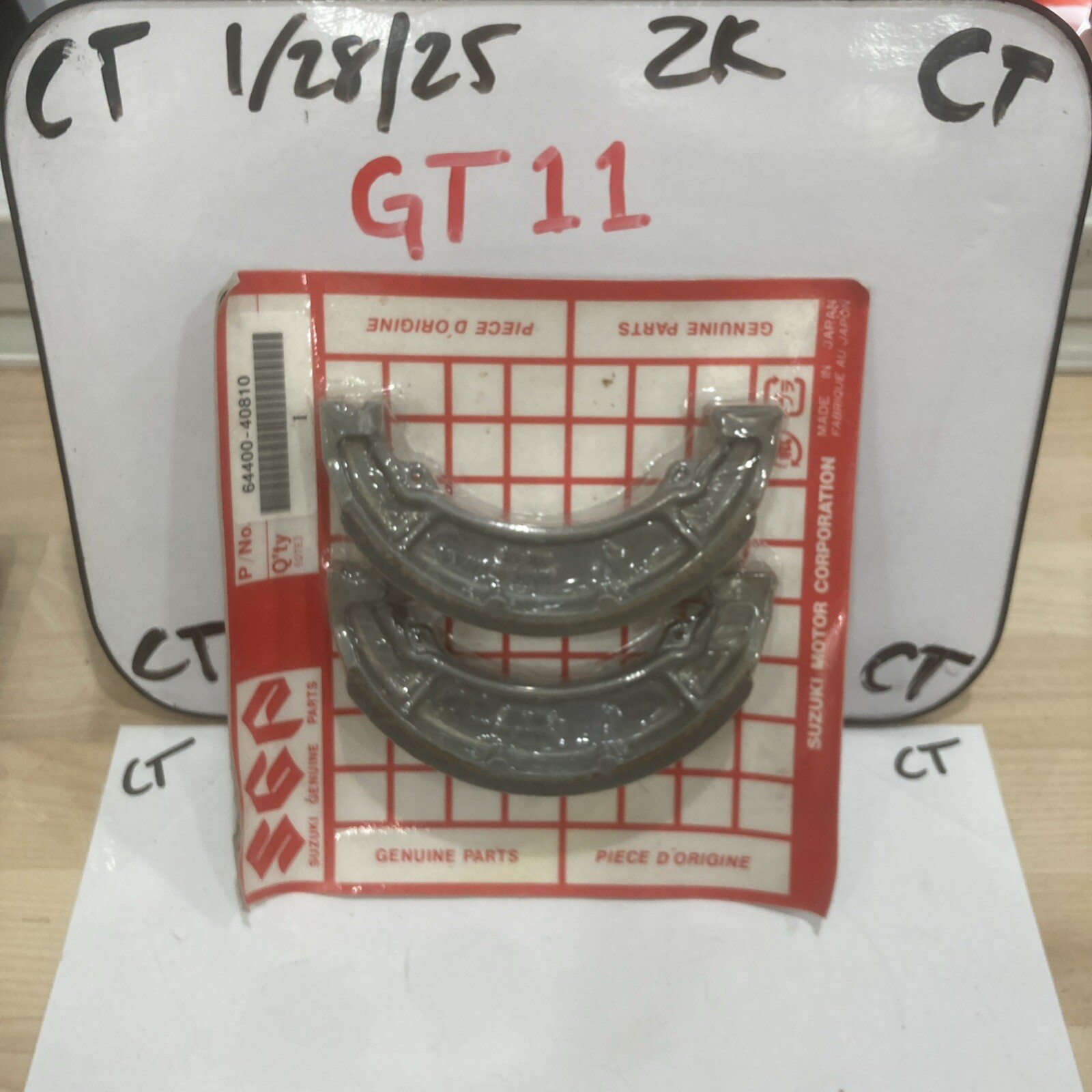 OEM Suzuki RM500 Front Brakes - 64400-40810