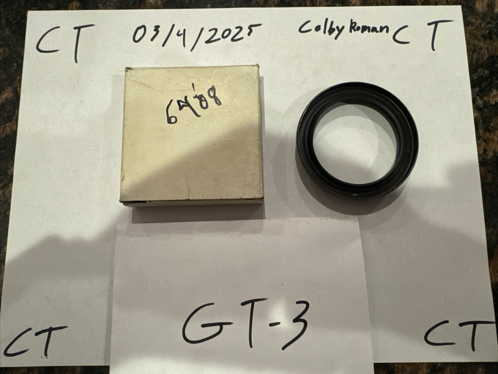 Oil and and grease seal 6408 - Image 3