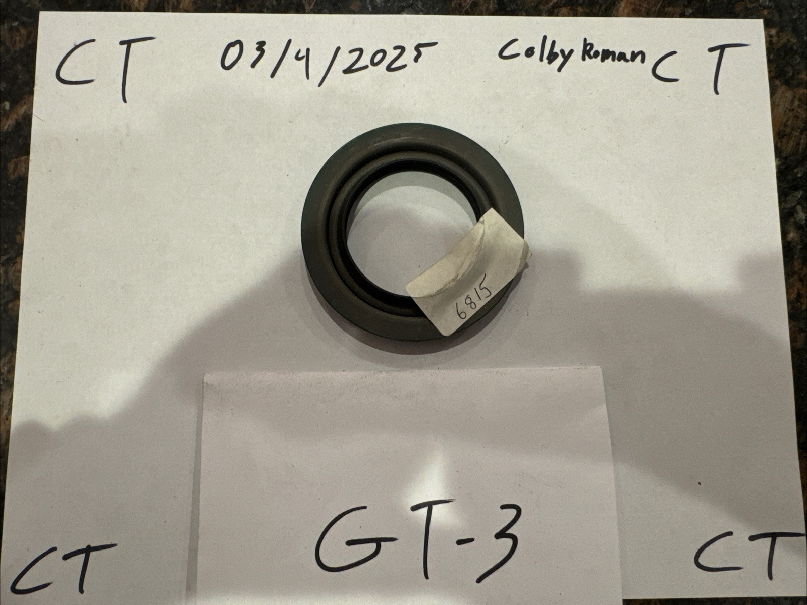 Oil and and grease seal 6815 - Image 3