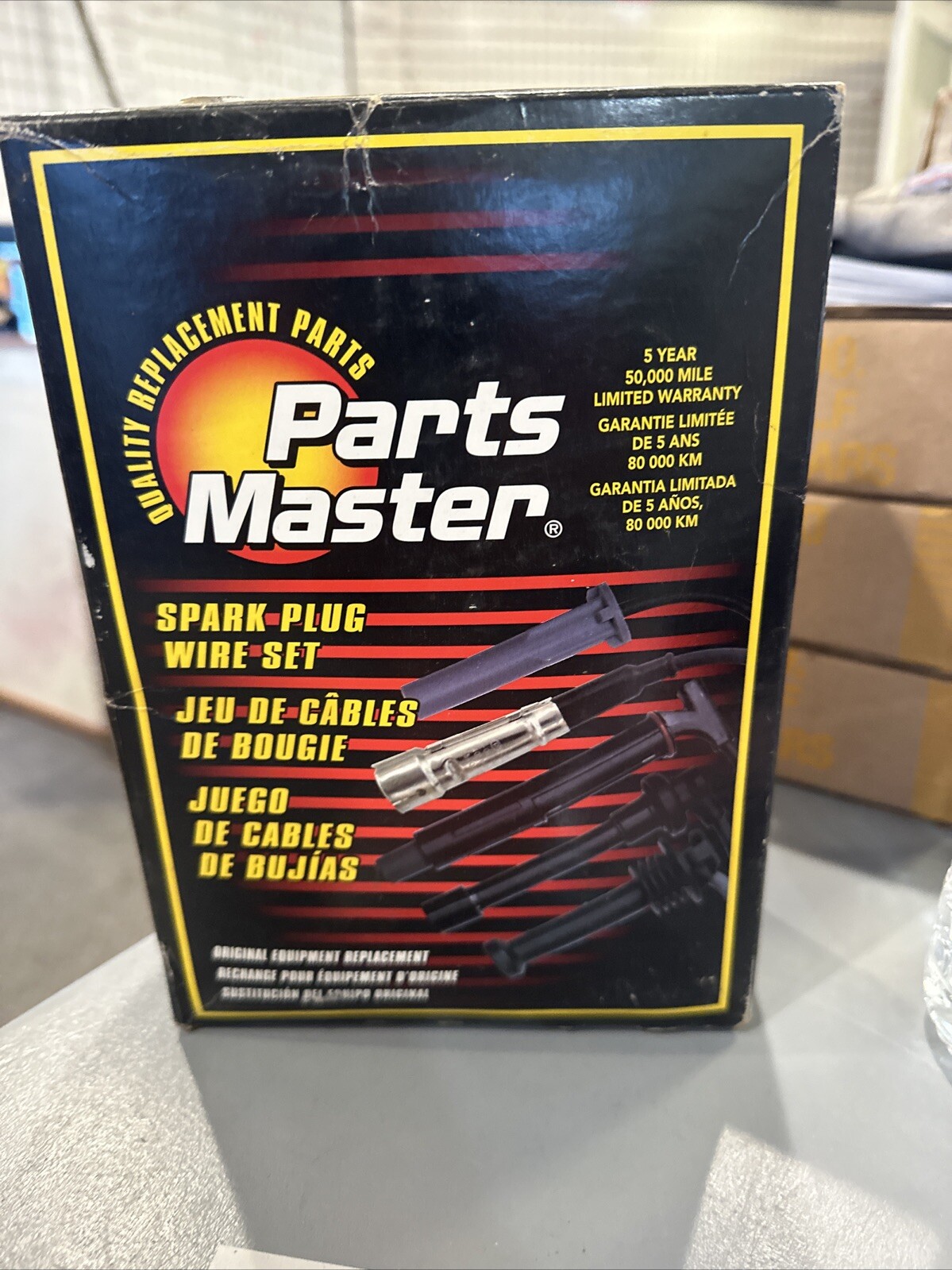 PARTS MASTER SPARK PLUG WIRE SET 26676