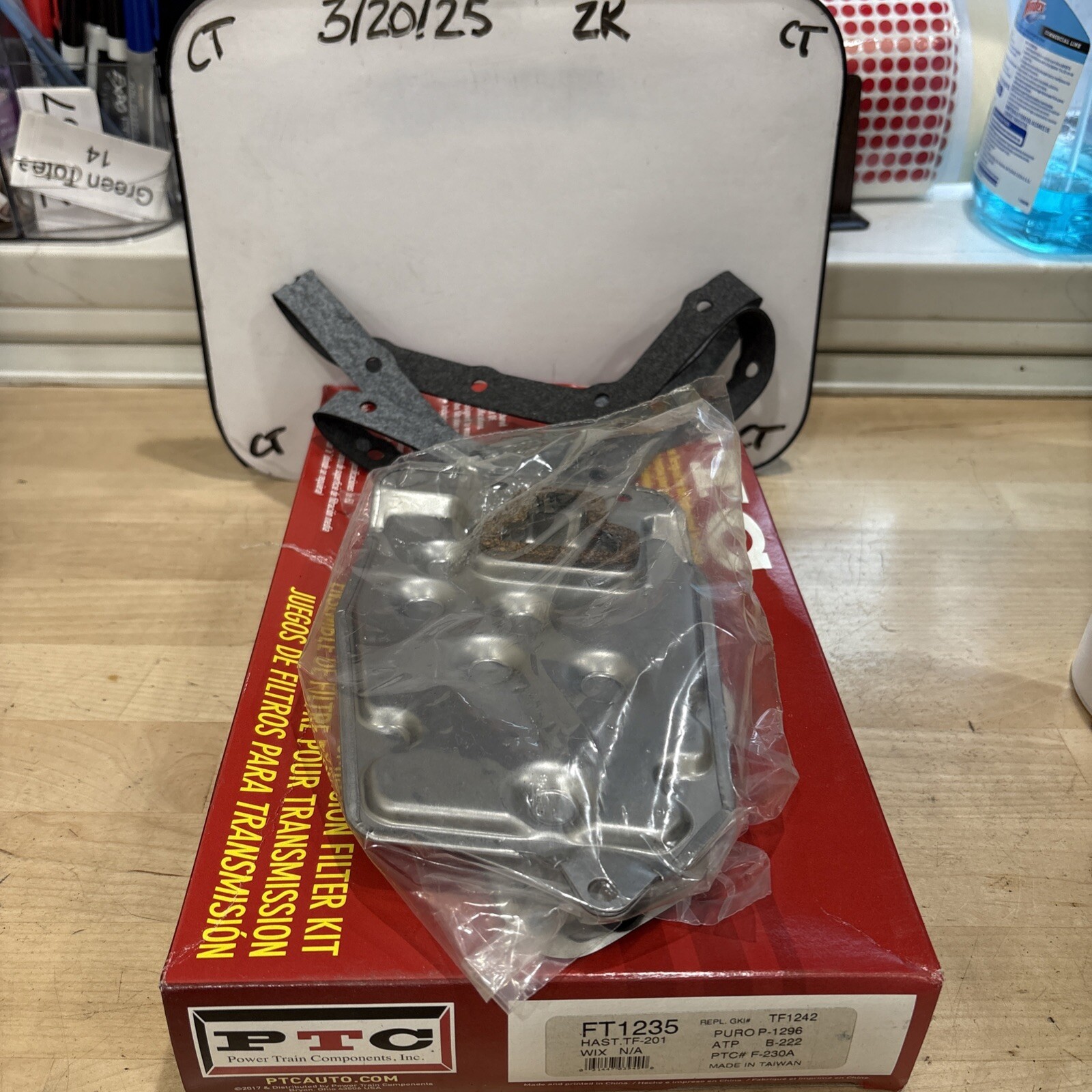 PTC F-230A Auto Transmission Filter Kit (FT1235)