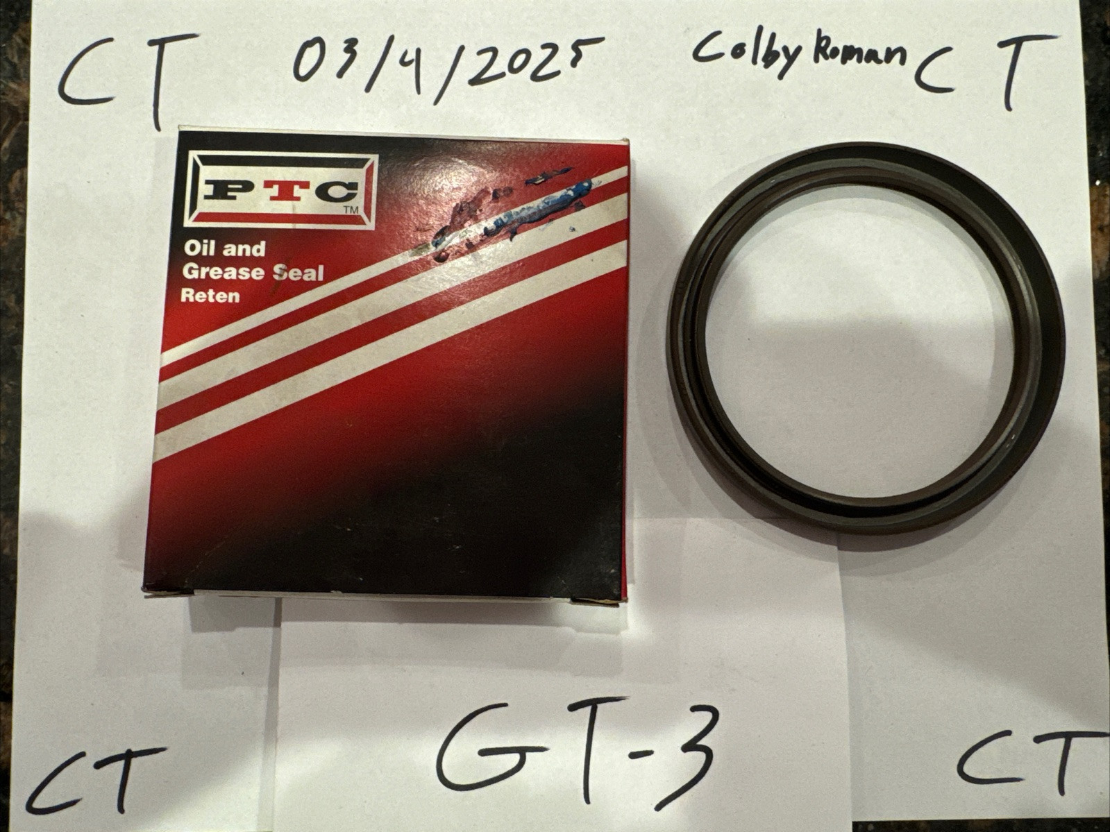 PTC Oil and Grease Seal PT228250 PT-228250