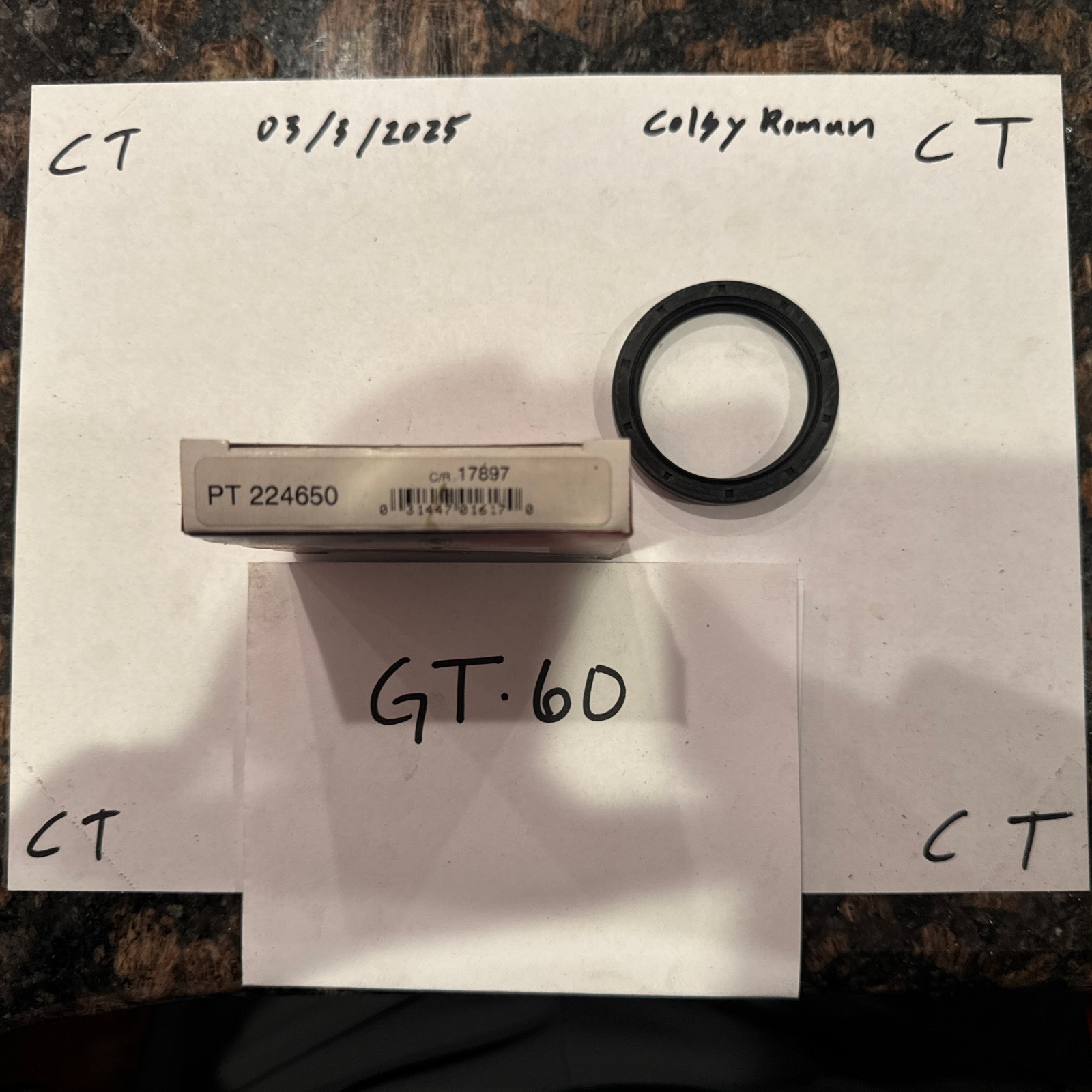 PTC oil and Grease seal Reten PT 224650 - Image 3