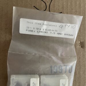 **Pack of 10** Littelfuse Fuses LMIN7.5V *NOS* + 3-19116045