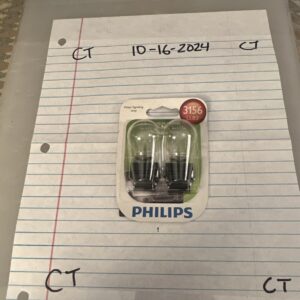 Philips LongerLife 3156 27W Two Bulbs Rear Turn Signal Replacement Stock Lamp OE
