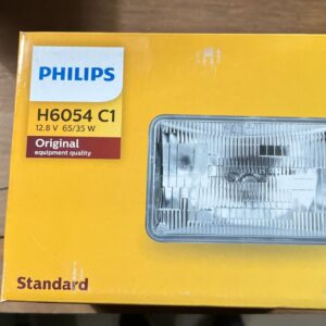 Philips Standard Halogen High/Low Beam Automotive Bulb H6054C1 NOS