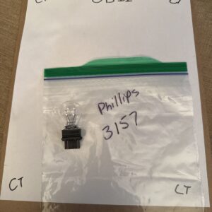 Phillips 3157CP Standard Miniature 3157 Turn Signal Light Bulb
