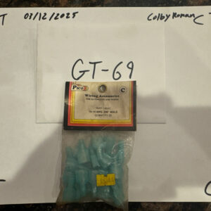 Pico Wiring Accessories Part 1864C 16-14 AWG .250” Male Quantity 25