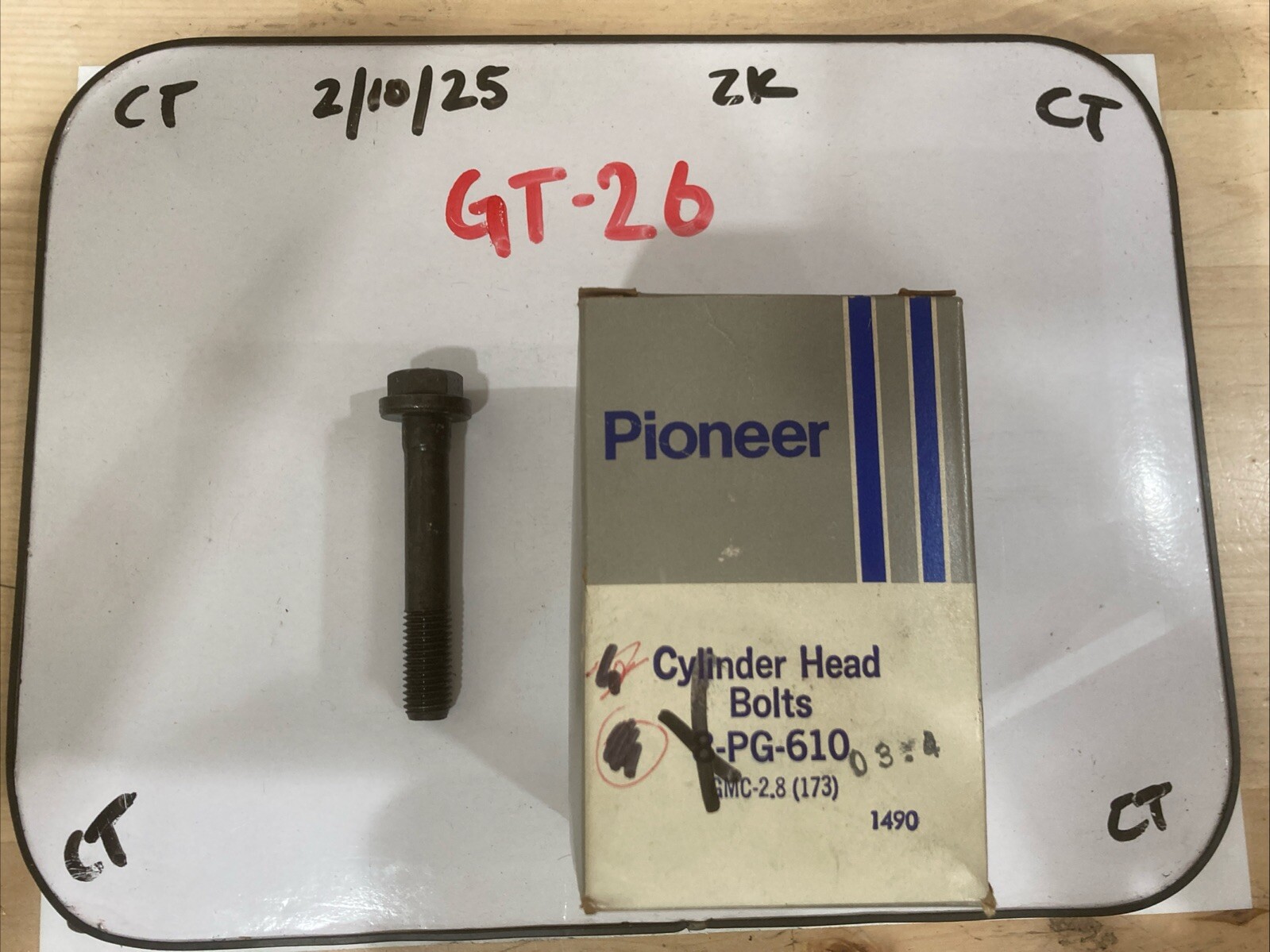 Pioneer Cylinder Head Bolt PG-610