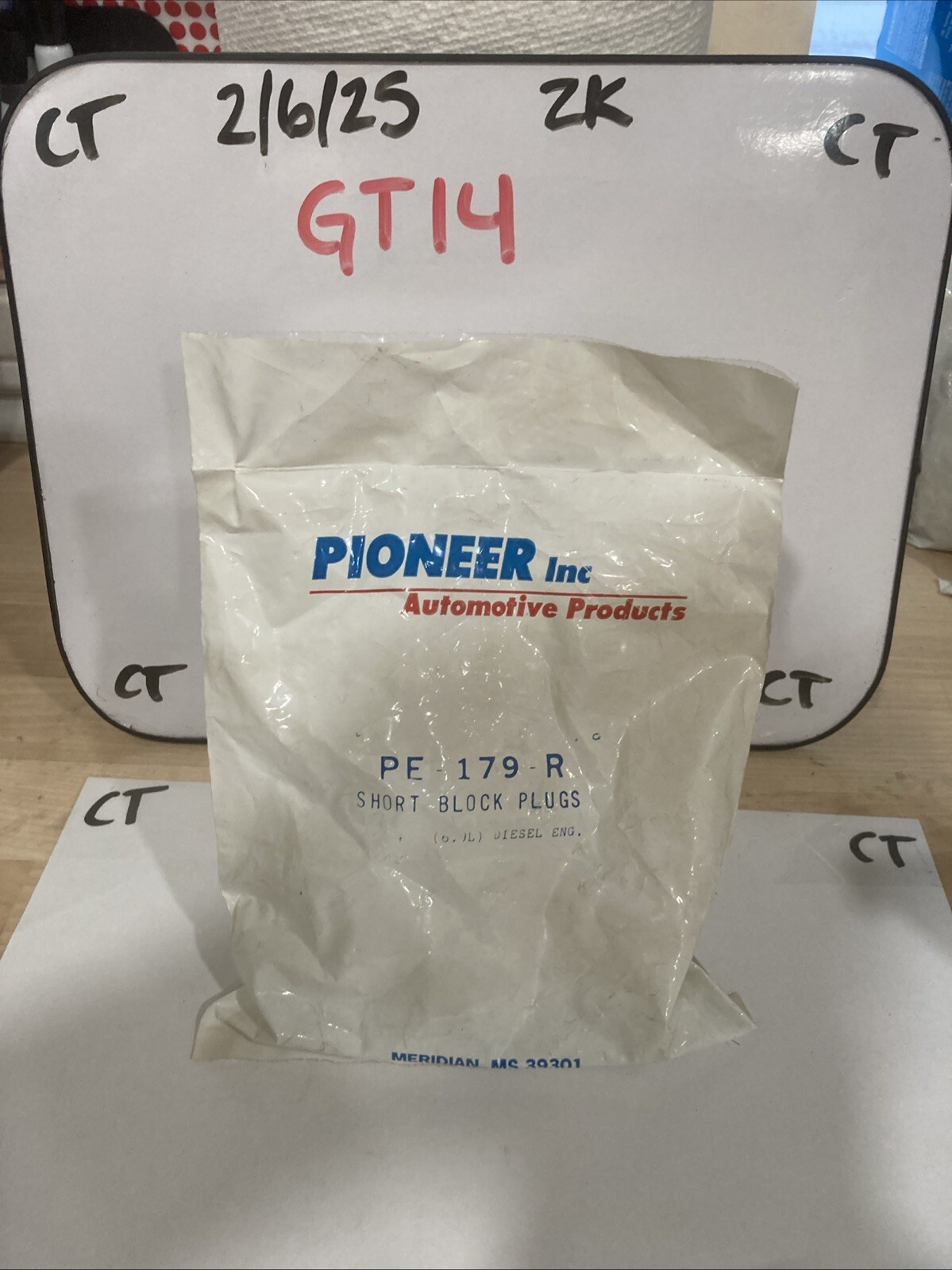 Pioneer Engine Expansion Block Plugs PE-179-R