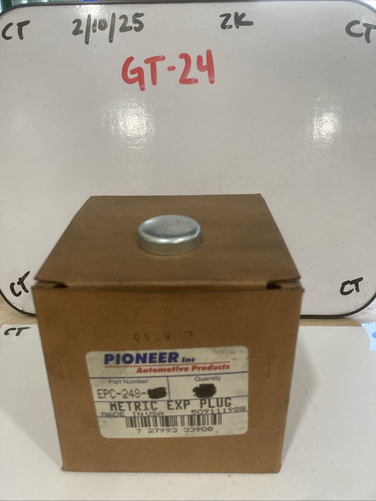 Pioneer Engine Expansion Plug 28mm EPC248