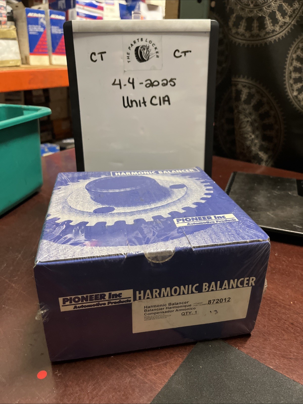 Pioneer Engine Harmonic Balancer 872012