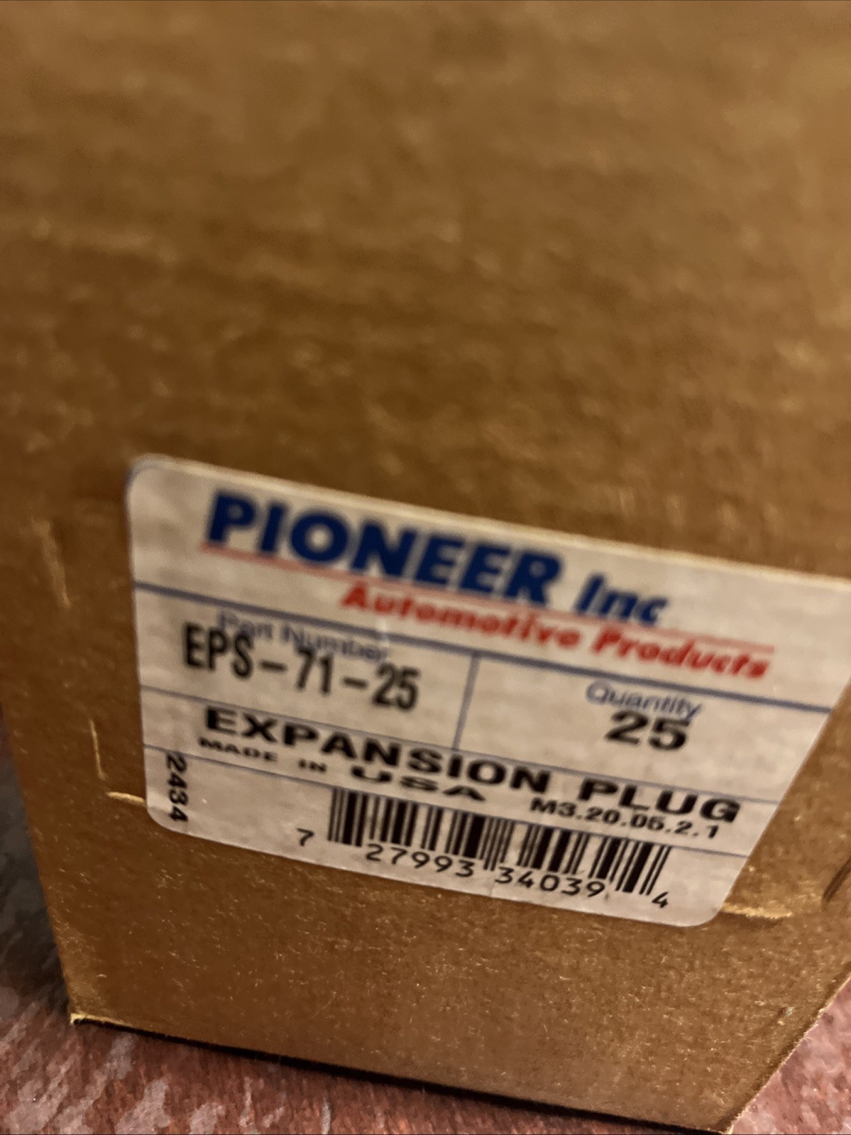 Pioneer Products Eps-71-25 Expansion Plug Shallow (Sold Individually!) - Image 6