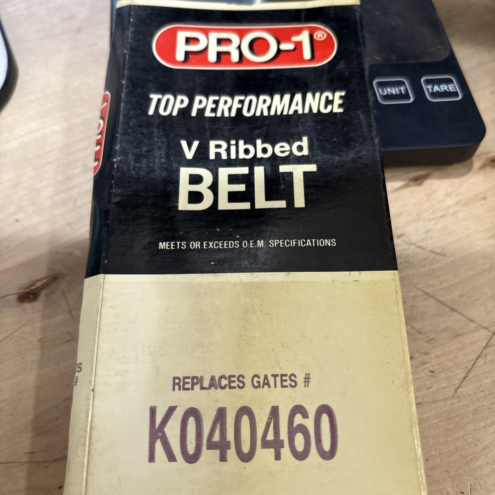 Pro-1 V Ribbed Serpentine Belt Replaces Dayco 5040460 & Gates K040460 - Image 4