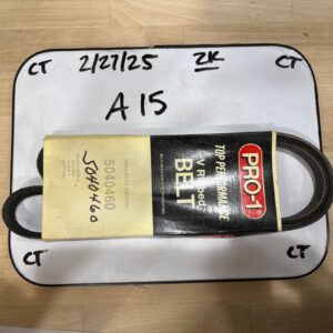 Pro-1 V Ribbed Serpentine Belt Replaces Dayco 5040460 & Gates K040460