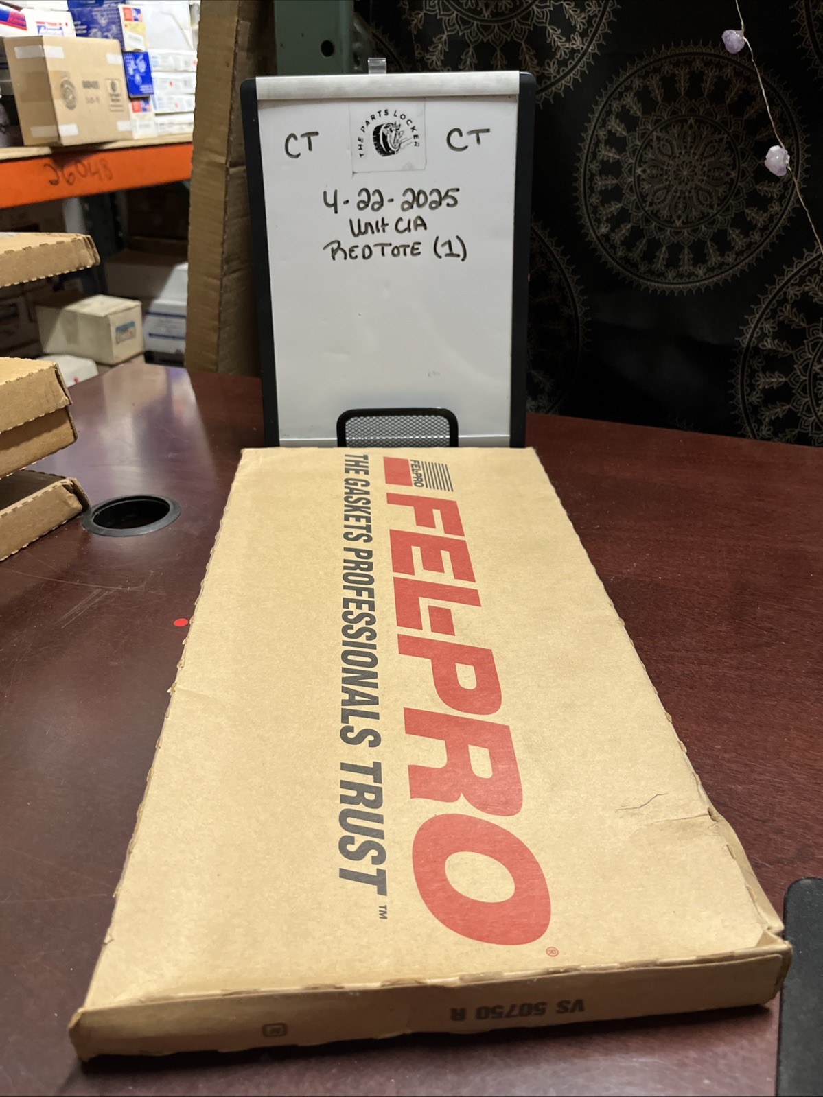 (QTY 1) GENUINE Fel-Pro Engine Valve Cover Gasket VS 50750 R