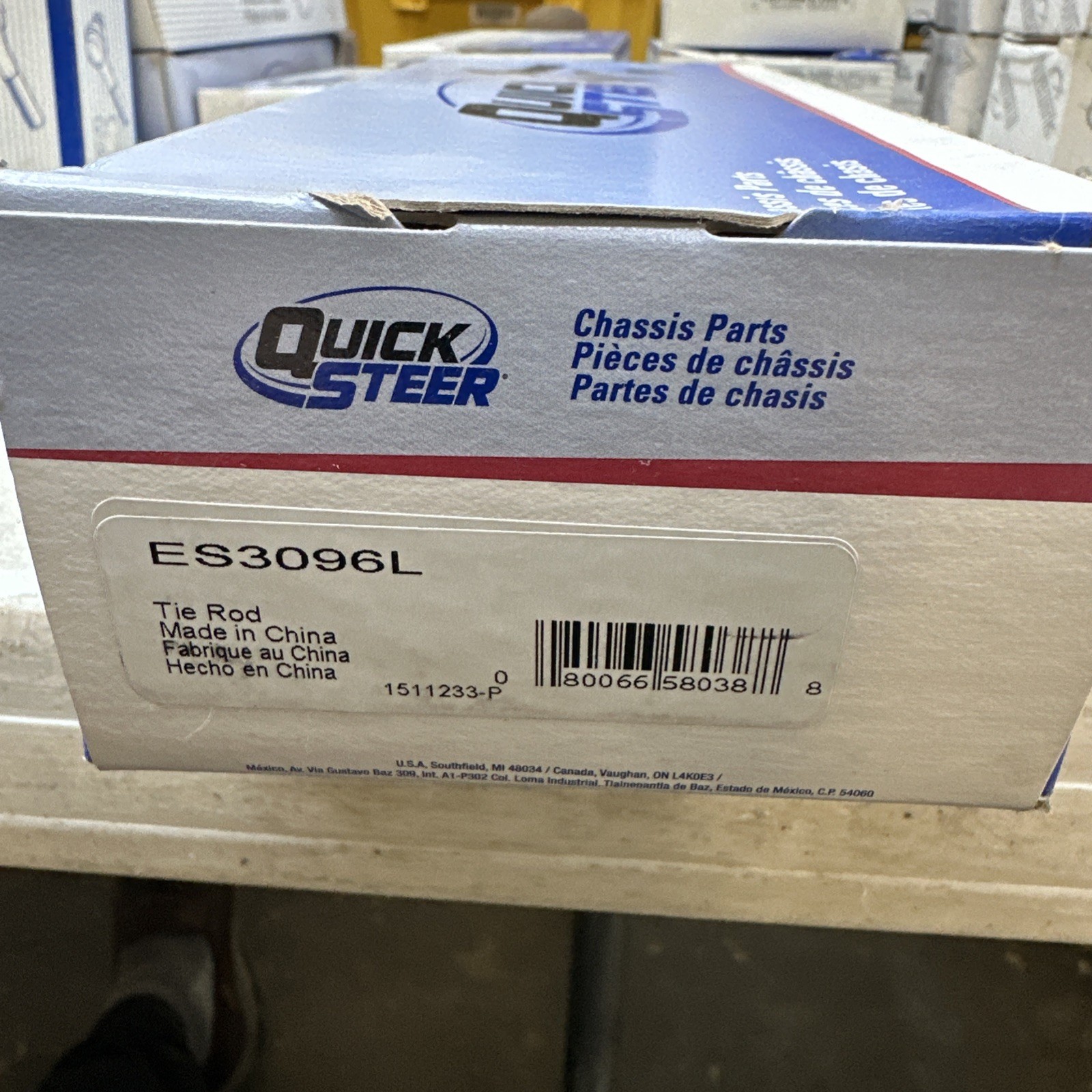 Quick Steer ES3096L Steering Tie Rod End For Select 91-06 Jeep Models - Image 3