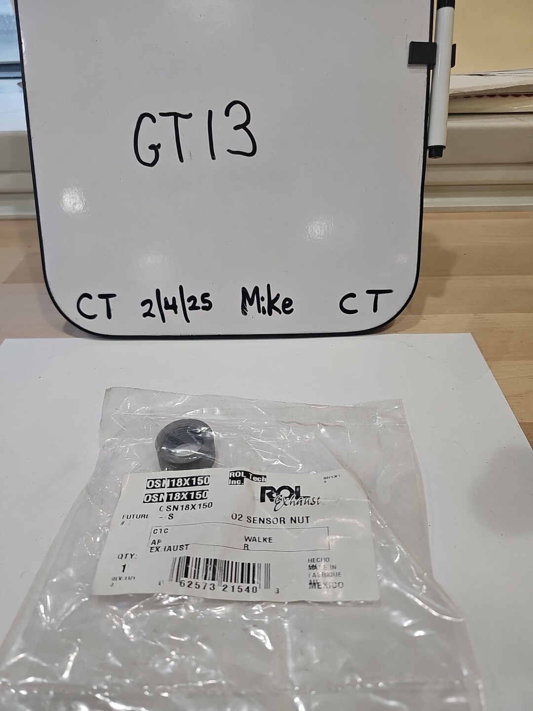 ROL Tech OSN18X150 Oxygen Sensor Nut