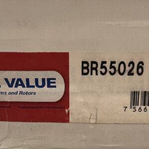 Real Value BR55026 Disc Brake Rotor and Hub Assembly