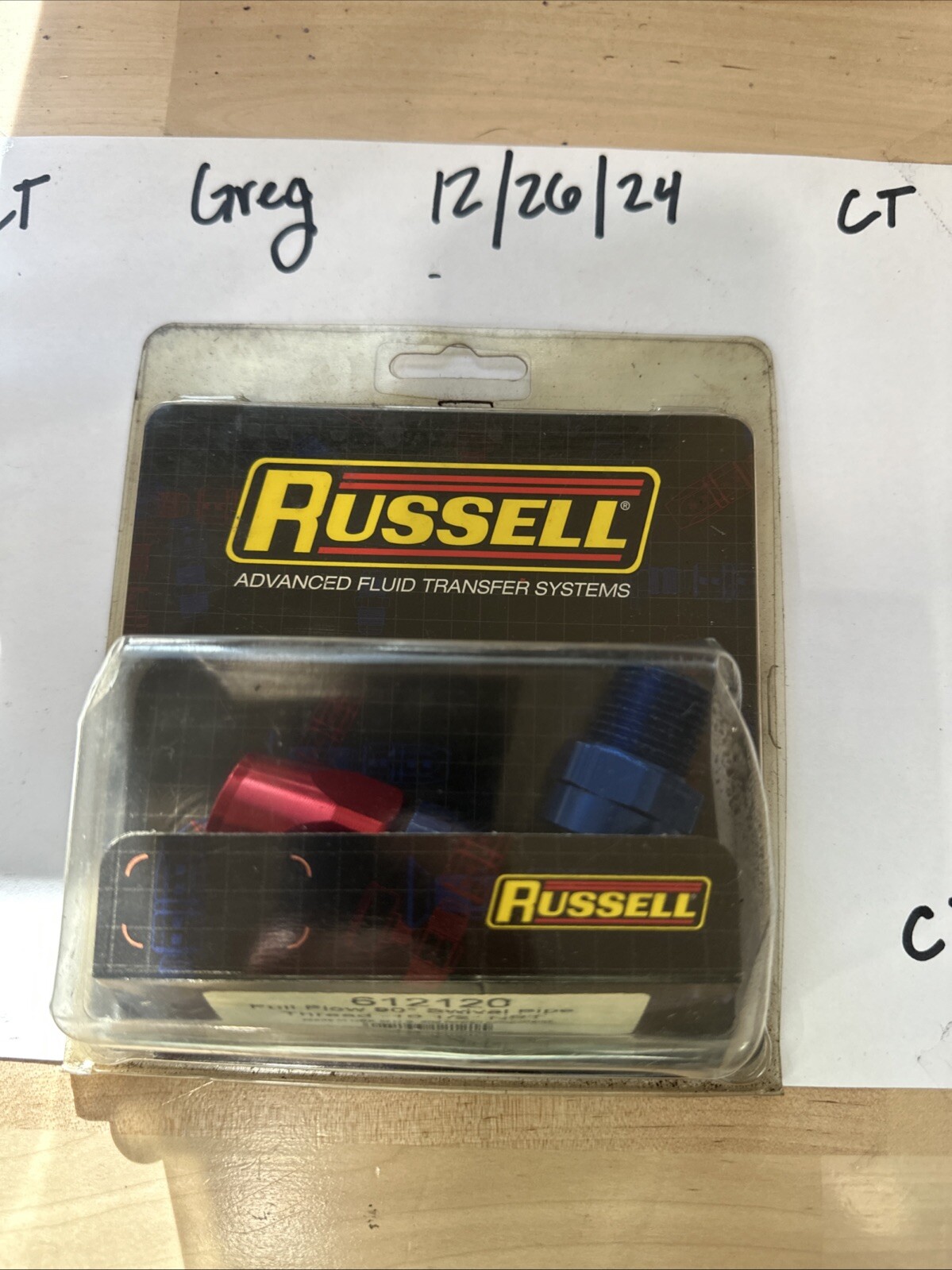Russell Fuel Hose Fitting 612120