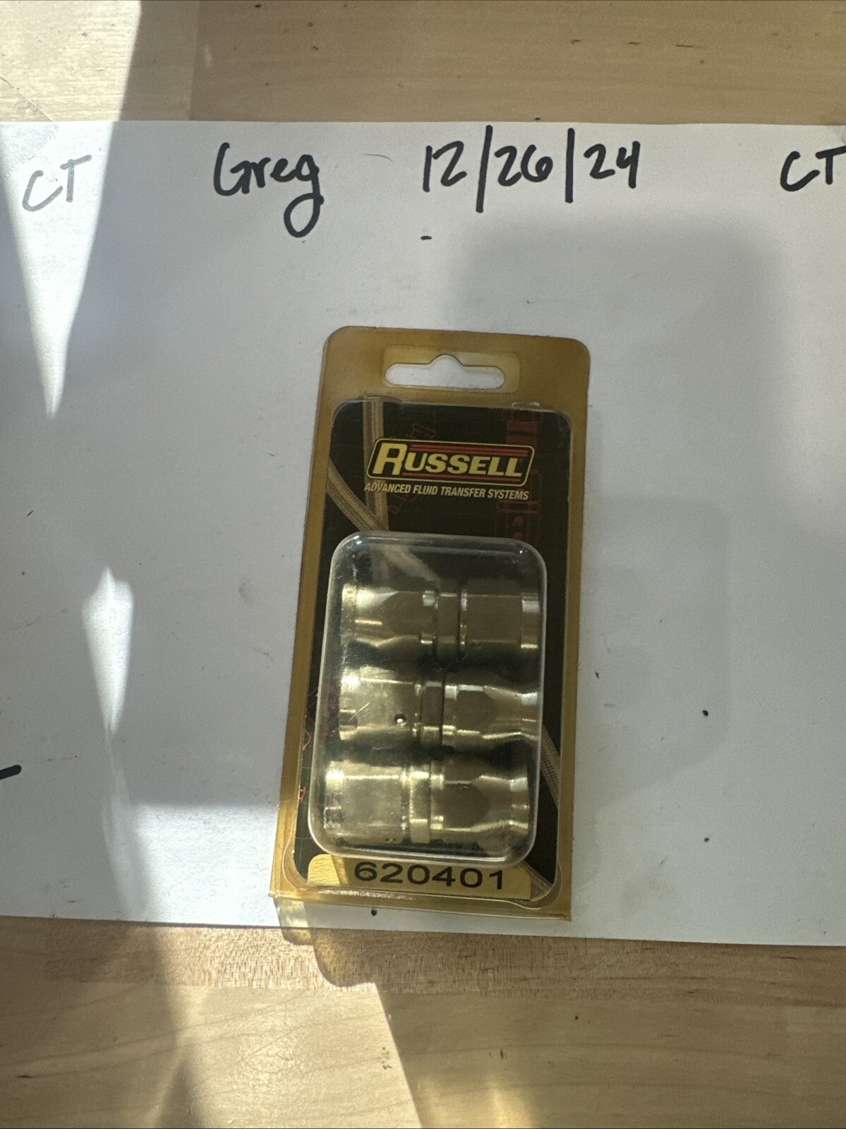 Russell for -6 AN Endura Pwerflex Power Steering Straight Hose End 620401