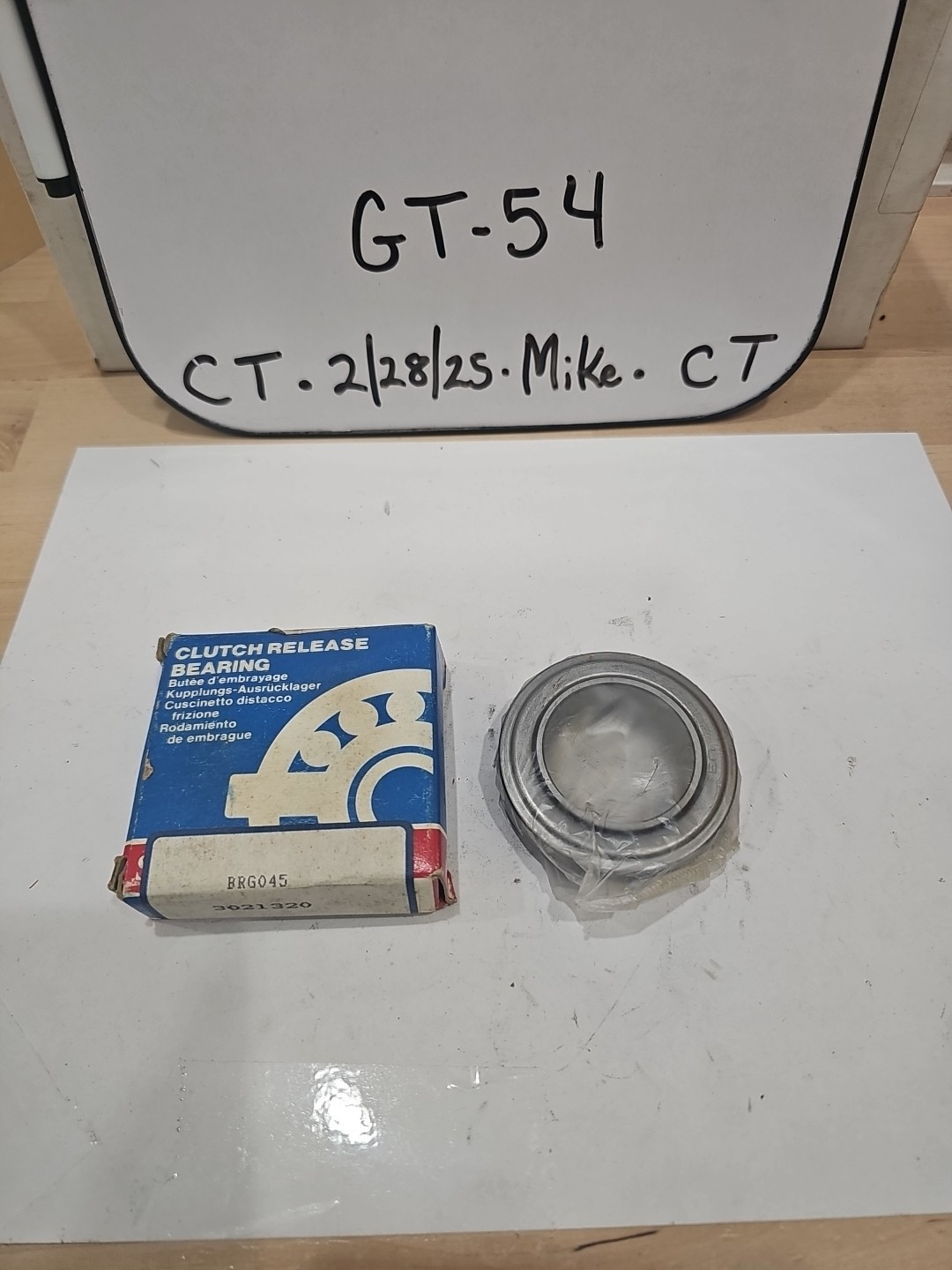 SKF Brand Clutch Release Bearing BRG045 / 30-21320 N3005, NSK 35TMK2982