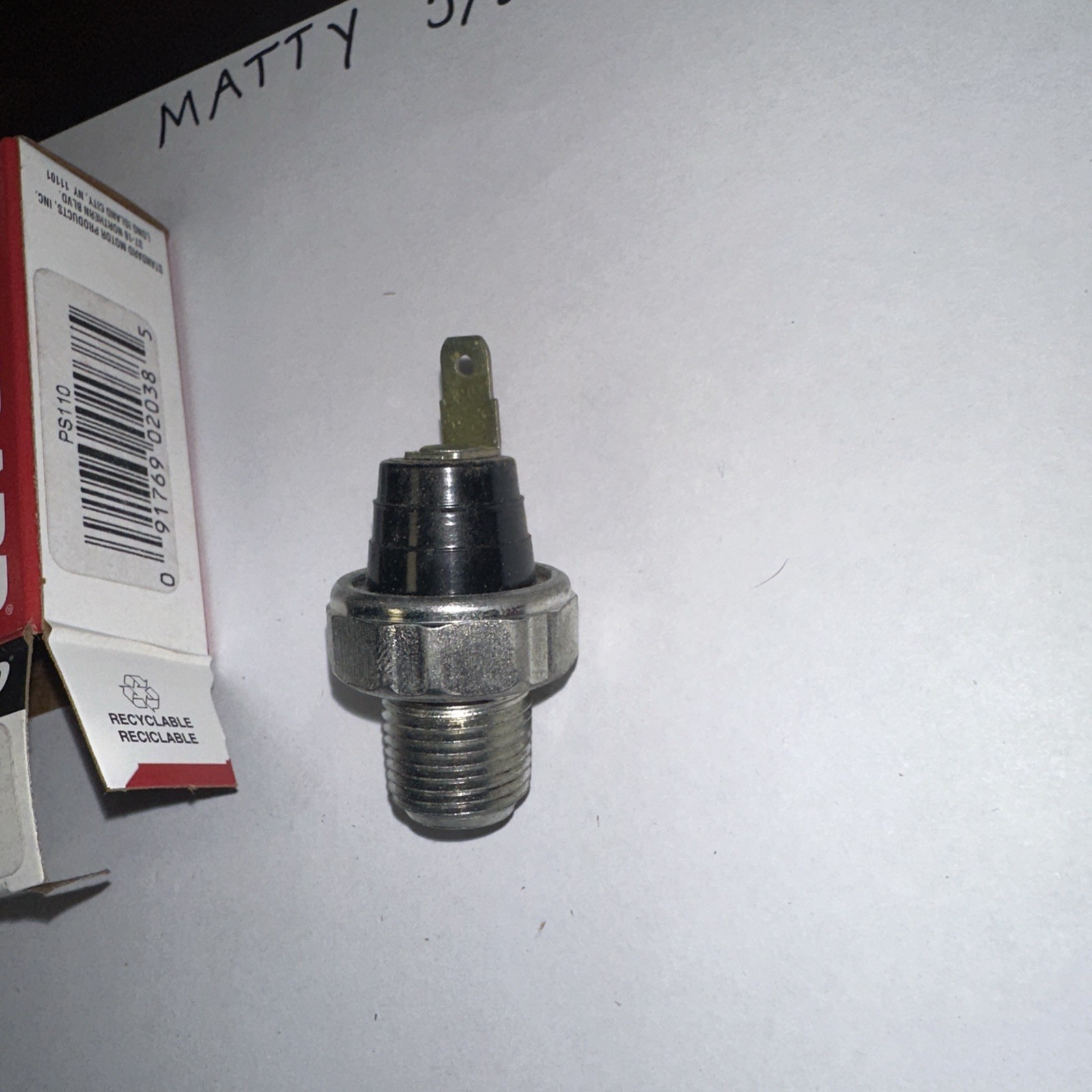 STANDARD PS110 OIL PRESSURE SWITCH PS110 - Image 4