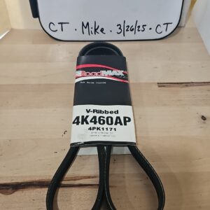 Serpentine Belt-Automotive V-Ribbed Belt (Standard) Roadmax 4K460AP