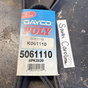 Serpentine Belt Dayco 5061110 Poly Cog